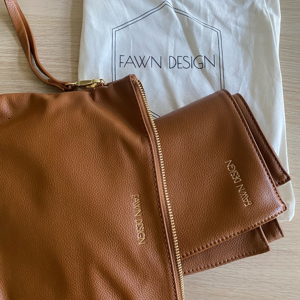 Dawn design changing clutch brown color